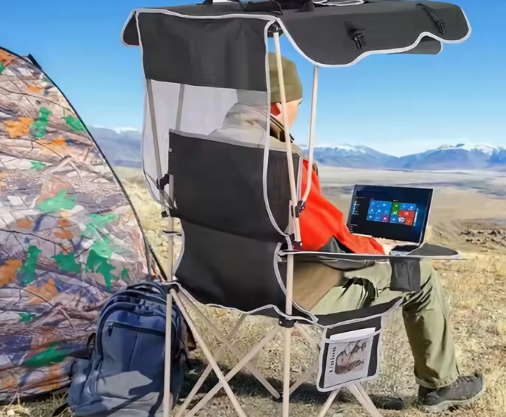 Classificação das cadeiras de camping.