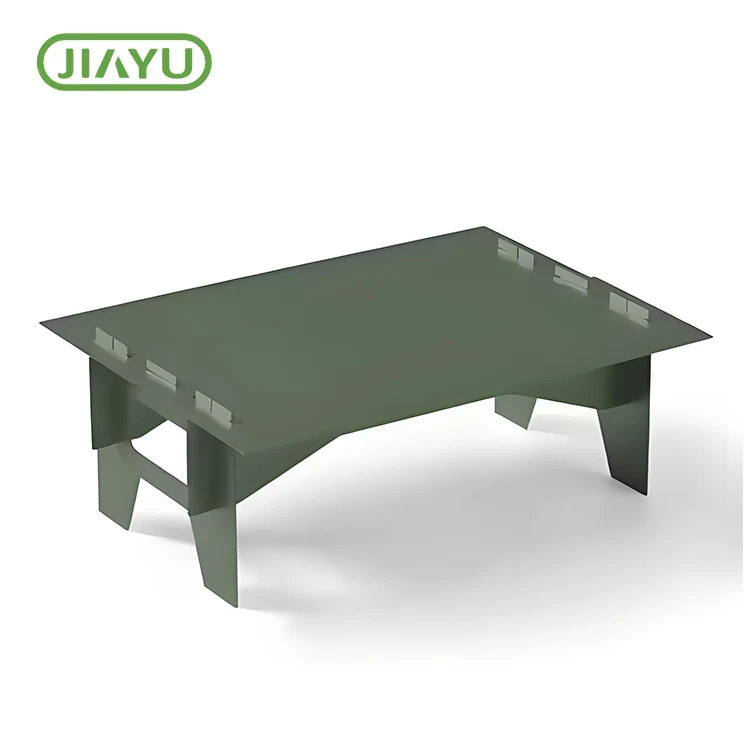 Mesa dobrável de acampamento para churrasco