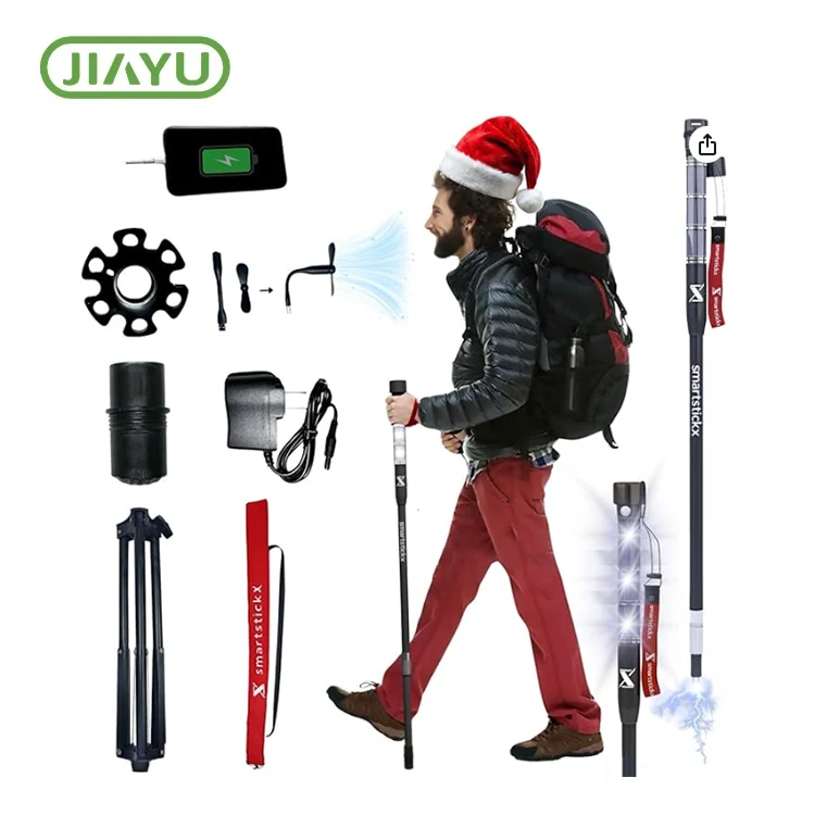 Pólo de trekking leve LED