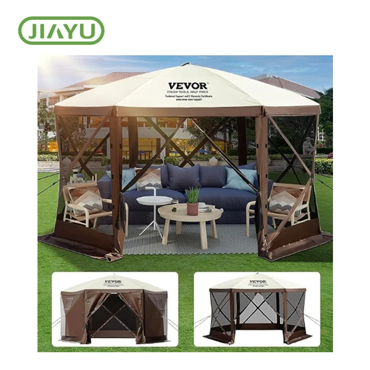 Barraca de dossel de acampamento de pérgola à prova de chuva
