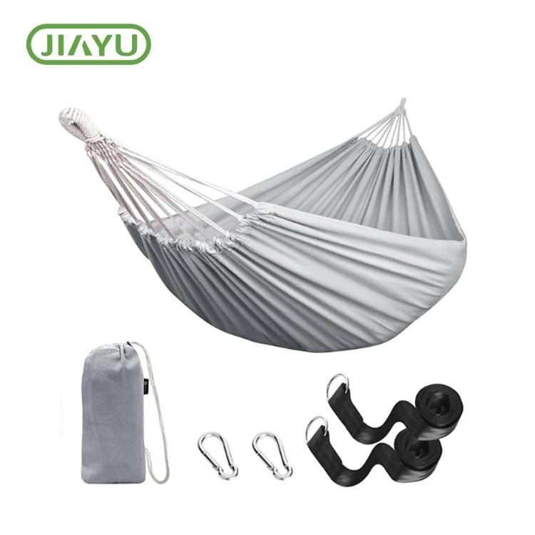 Hammock de pano ao ar livre de uma pessoa solteira