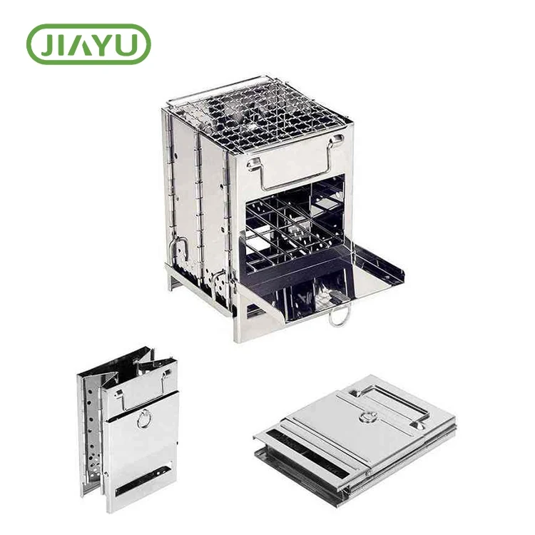 Mini -cassete de aço inoxidável fogão